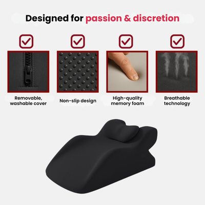 Coussin Intime ergonomique pour une position parfaite