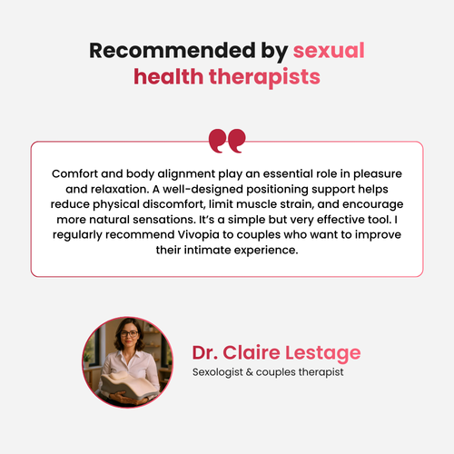 Ergonomický intimní polštář pro dokonalou pozici 