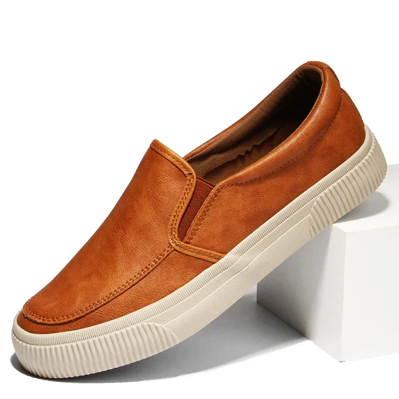 Alessandro - Mountainville slip-on-sko i læder